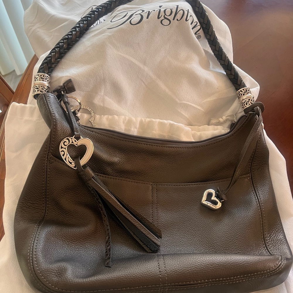 Brighton Barbados zip top hobo